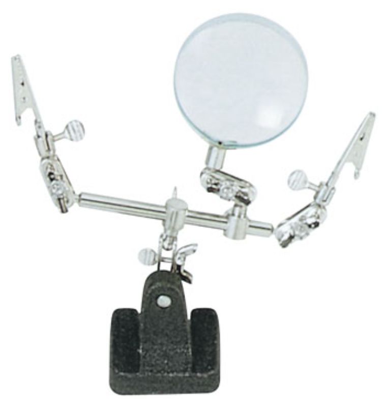 Hobby Tool - Excel Extra Hands with 2 Clips & Magnifier