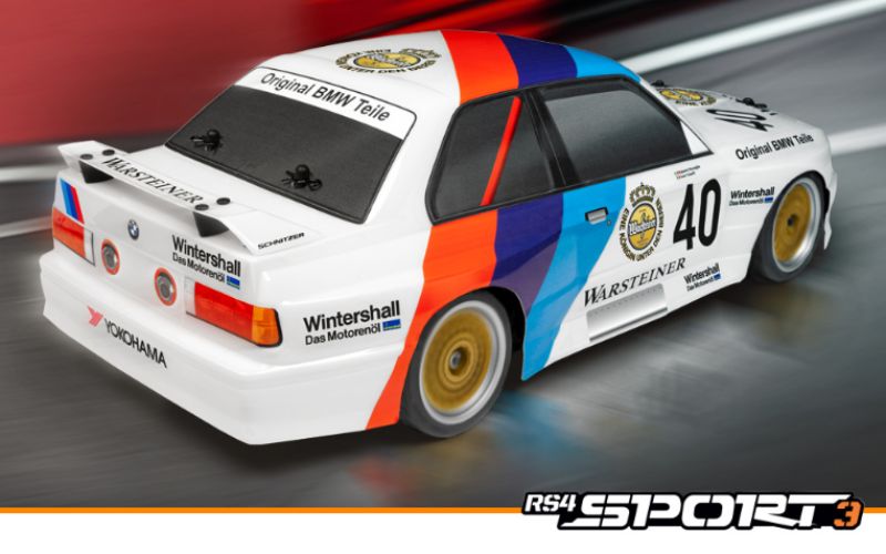 Radio Control Car - c1/10 RS4 S3 BMW E30 M3 w/b&c