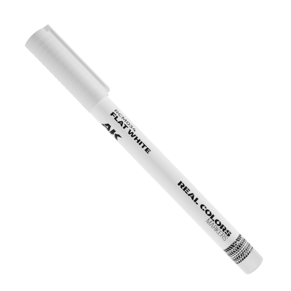 AK Interactive - RC Markers - Flat White