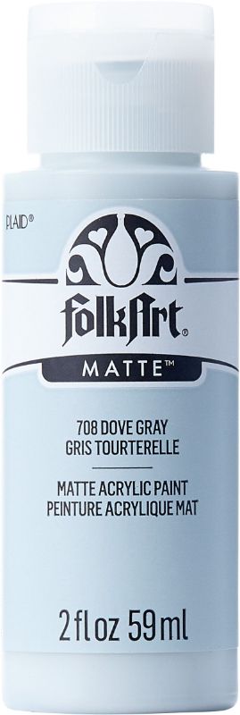 Folk Art Acrylic Paint 2oz/59ml  DOVE GRAY 708M