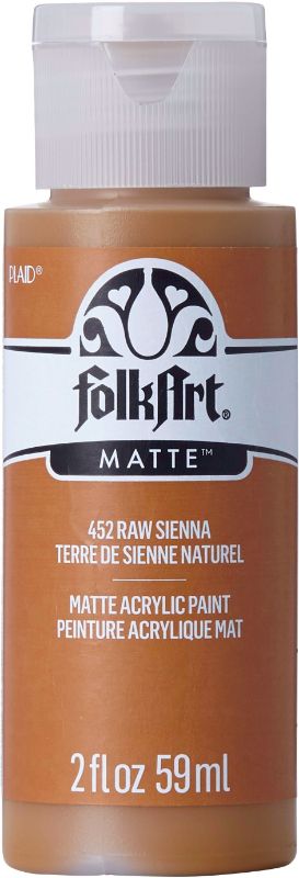 Folk Art Acrylic Paint 2oz/59ml  RAW SIENNA K452