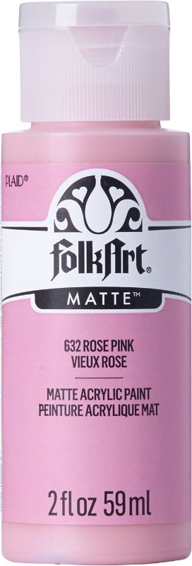 Folk Art Acrylic Paint 2oz/59ml  ROSE PINK JA632
