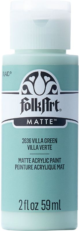 Folk Art Acrylic Paint 2oz/59ml VILLA GREEN 2636