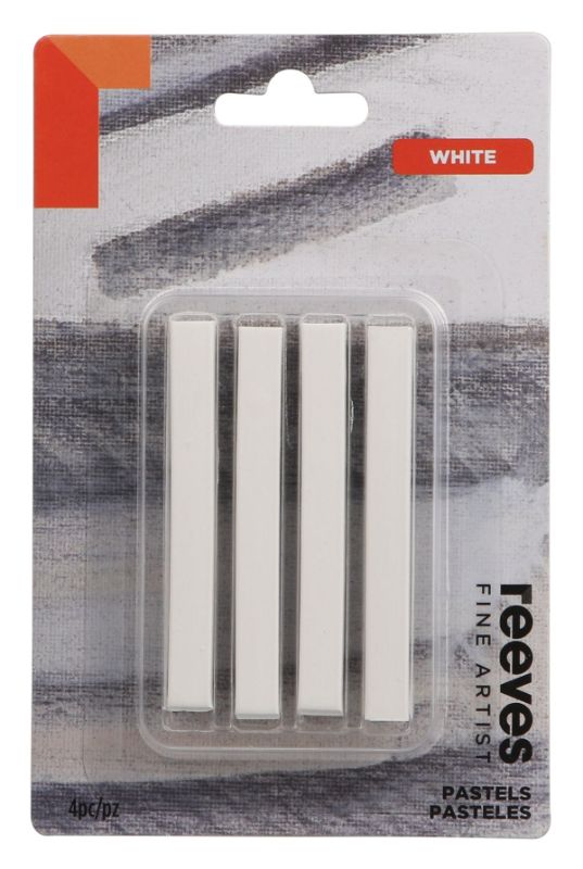 Reeves Fine Artist Pastels - Pack Of 4 WHITE