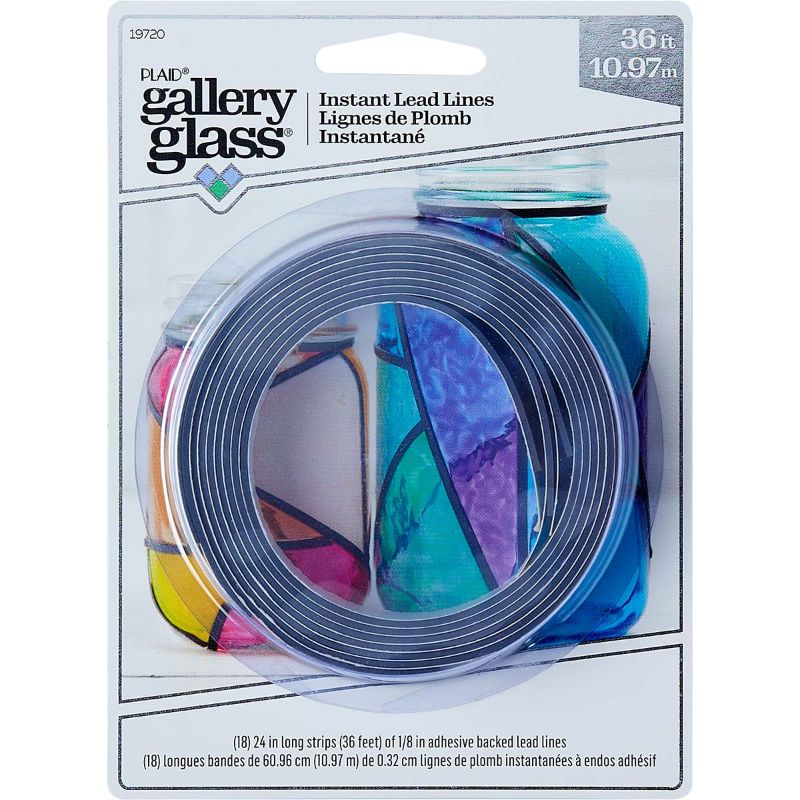 Plaid Gallery Glass Instant Lead Roll 36 FEET 19720