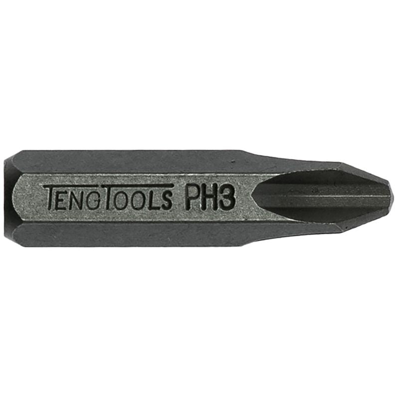 Teng 5/16in PH#3 impact driver bit, designed for precision and durability in woodworking and construction projects.