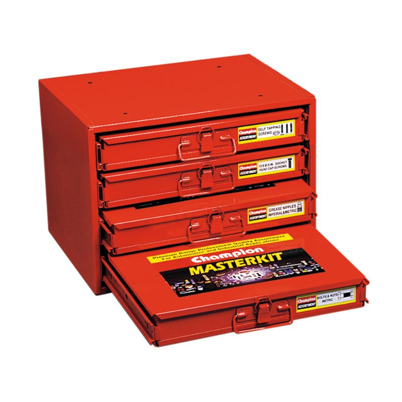 Champion Master Kit 4 Drawer Storage Cabinet V2