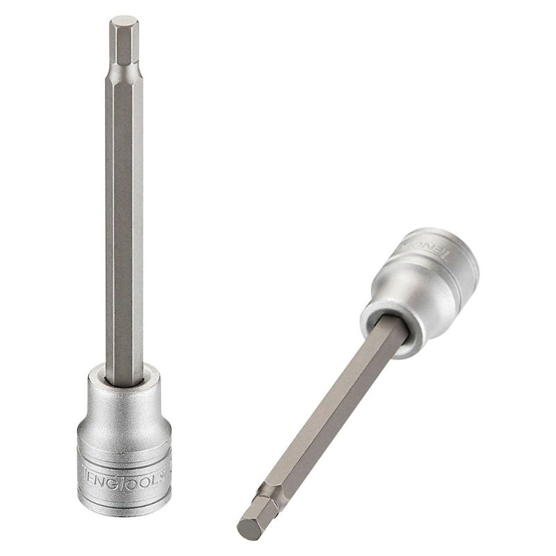 Teng 3/8in Drive Long Hex Bit Socket 5mm, durable and efficient for precise fastener applications in tight spaces.