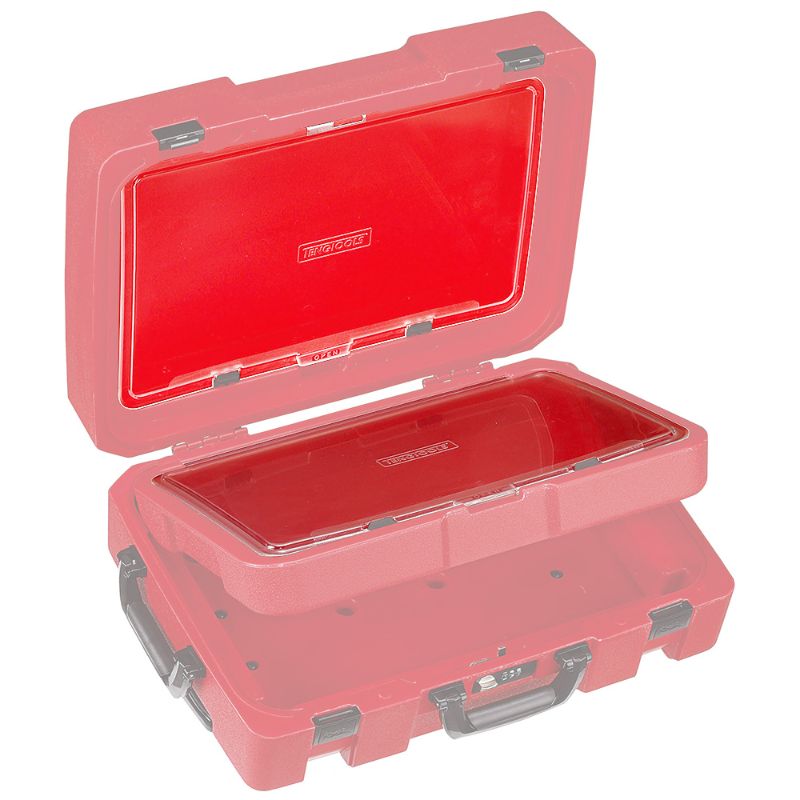 Transparent plastic dividers with secure lock, ideal for organizing documents in offices, schools, and homes.