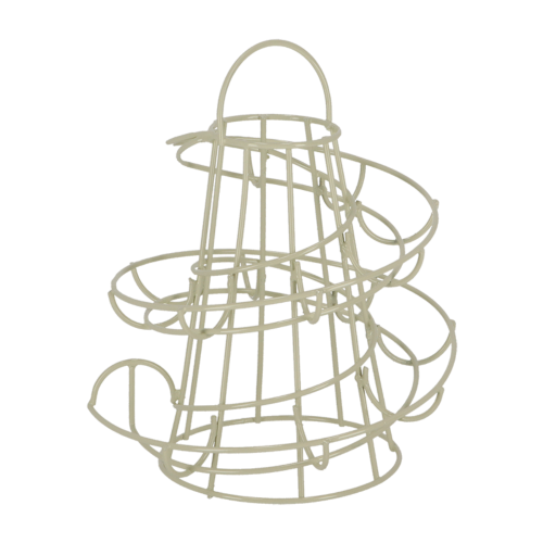 Egg Holder - Metal Spiral (18 x 18 x 22cm)