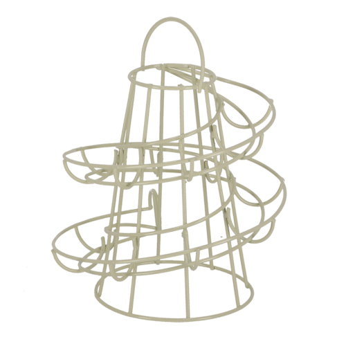 Egg Holder - Metal Spiral (18 x 18 x 22cm)