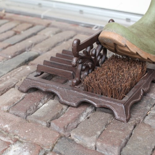 Boot Brush With Scraper (22 x 28 x 14cm)