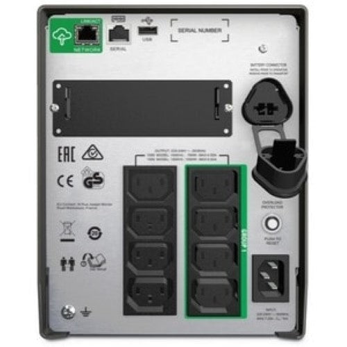 APC Electric Smart-UPS 1500VA LCD 230V with SmartConnect - SMT1500IC