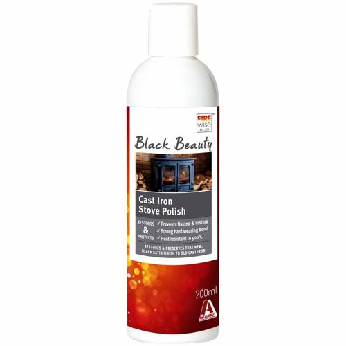 Black Beauty Cast Iron Stove Polish 200m