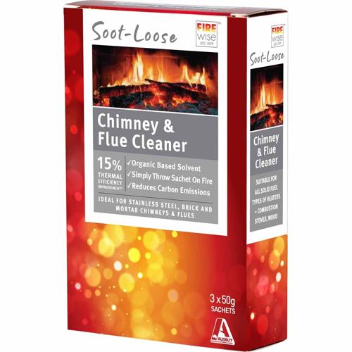 Soot-Loose Chimney & Flue Cleaner 50g x 3
