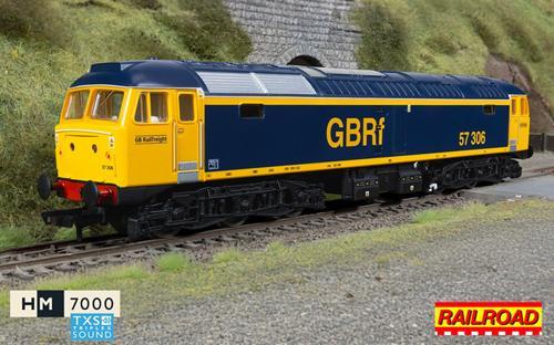 Hornby RailRoad GBRf Class 57 57306 DCC Sound Fitted Locomotive