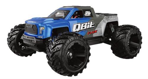 Maverick QBit Flux 1/16 Brushless Monster Truck Blue With Battery & Charger