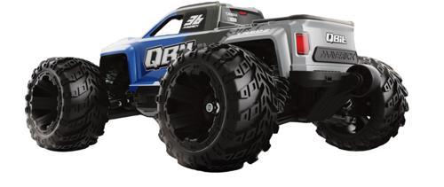 Maverick QBit Flux 1/16 Brushless Monster Truck Blue With Battery & Charger