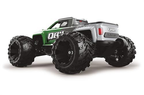 Maverick QBit Flux 1/16 Brushless Monster Truck Green With Battery & Charger