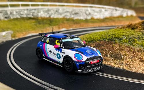 Mini Cooper Bradley Gravett 2024 Scalextric Slot Car