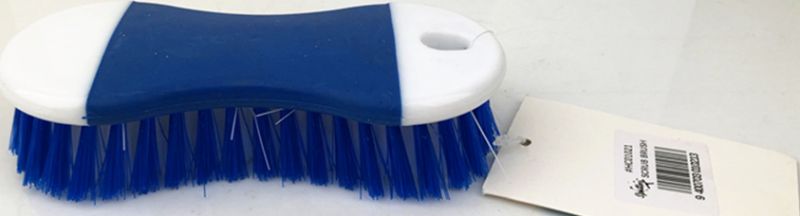 Set of 12 versatile scrub brushes, 15.5 x 6.7 x 3CM, perfect for deep cleaning various surfaces with durable, effective bristles.