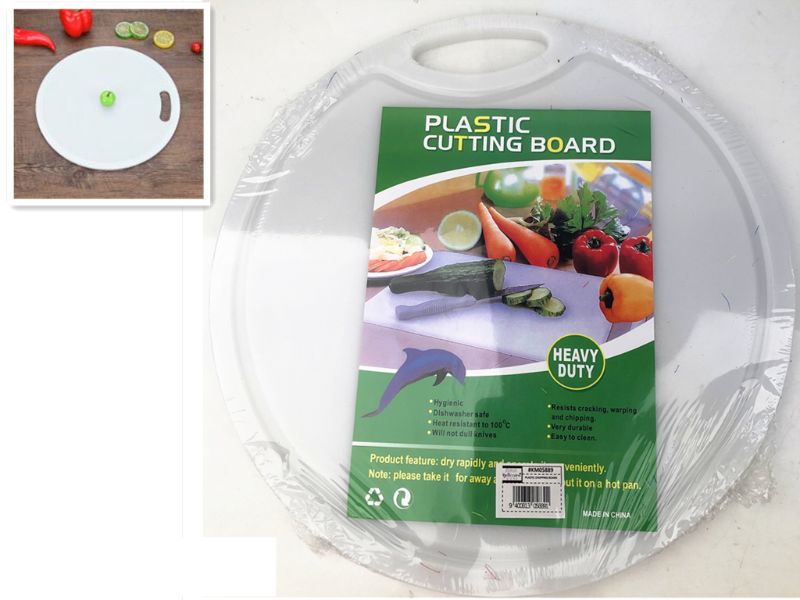 PLASTIC CHOPPING BOARD (37CM x 2CM)