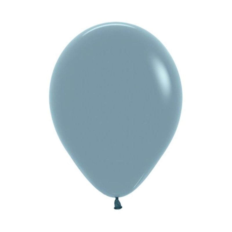 Sempertex 30cm Pastel Dusk Blue Latex Balloons - Pack of 25