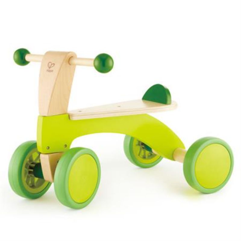 Hape Scoot Around: a foot-powered ride-on toy for toddlers, enhancing motor skills and confidence for adventures.