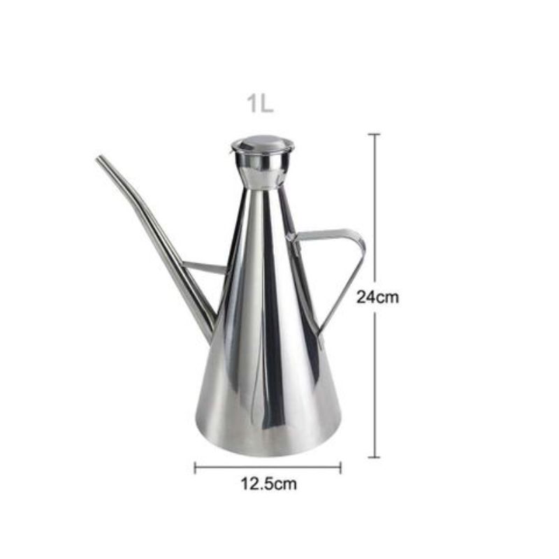 Zitos Oil Pot Stainless Steel 1000ml