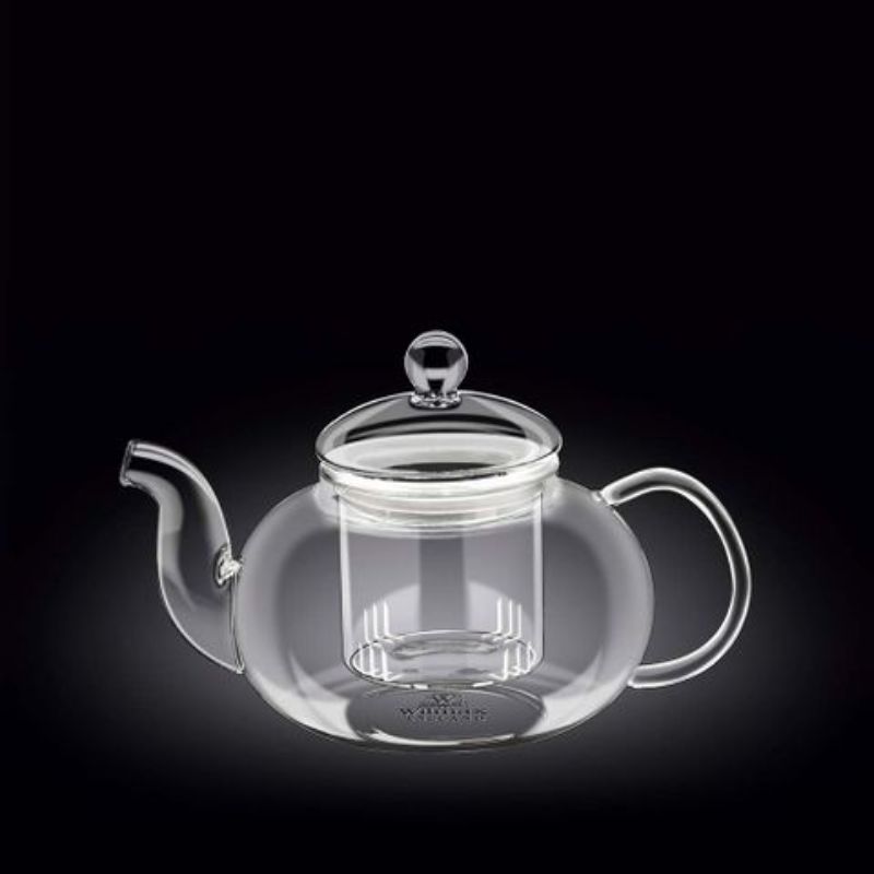 Thermo-Glass Tea Pot 770ml in elegant borosilicate glass, perfect for brewing and showcasing your favorite teas.