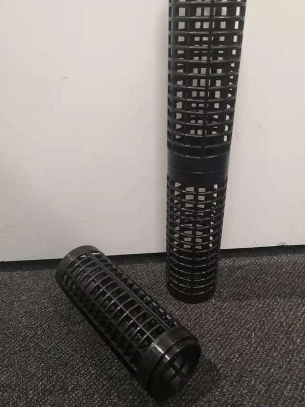 170mm x 60mm black moss tube for gardening, ideal for plant propagation and soil stabilization.