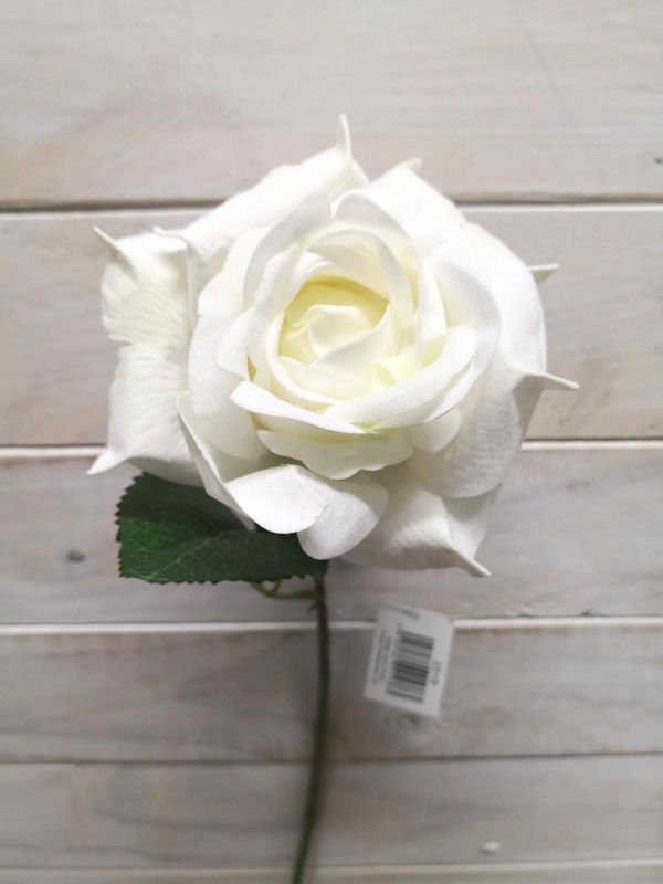 Rose – Velvet Rose Stem Dark Burgundy