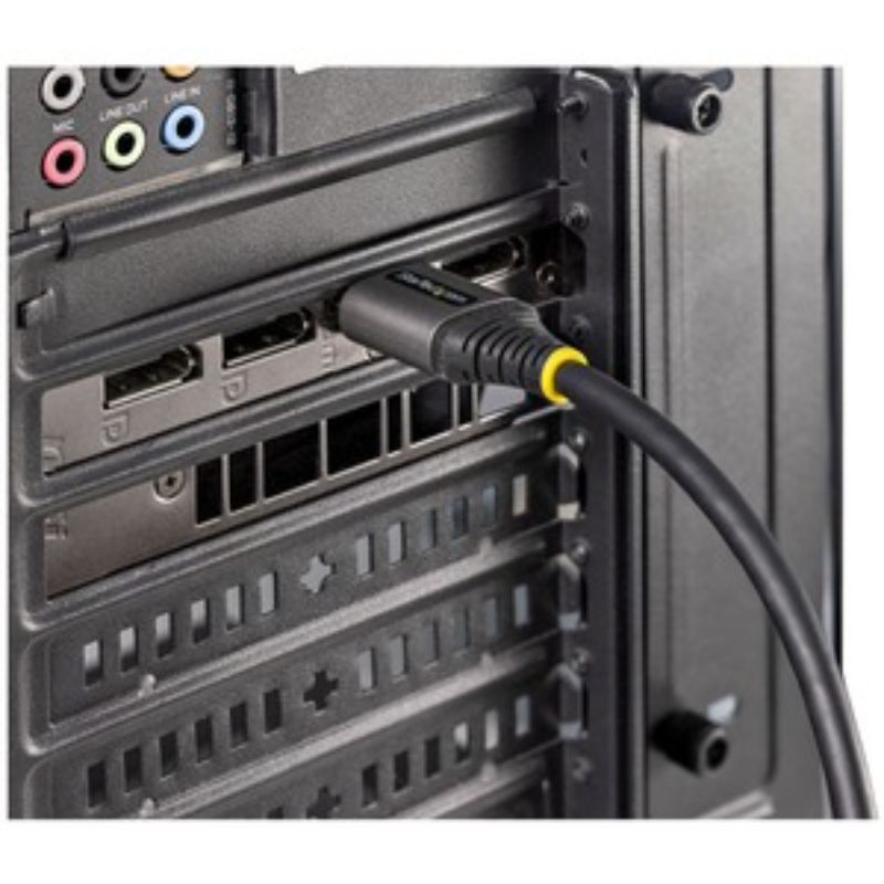 StarTech.com 20IN HDMI 2.1 cable enabling 8K resolution at 60Hz, featuring Ultra High Speed and eARC for superior audio and video.