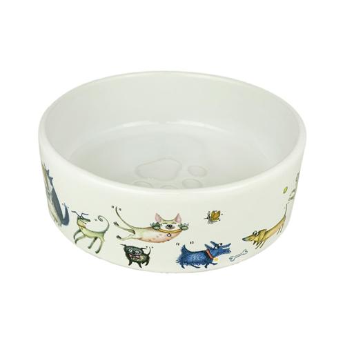 WAGS TO WHISKERS DOG BOWL SMALL