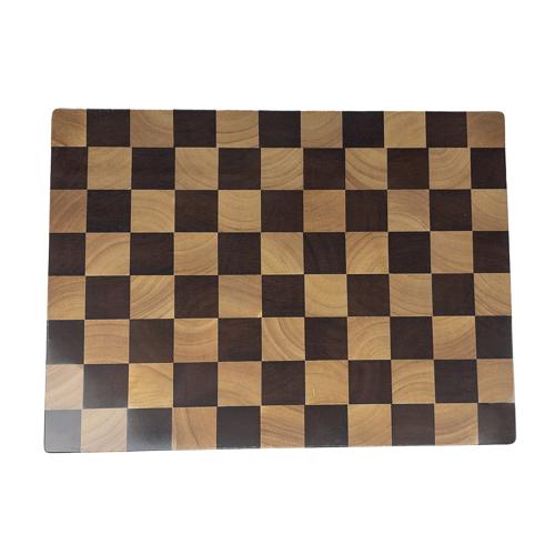 END GRAIN CHECKER BOARD MED 380X250X30