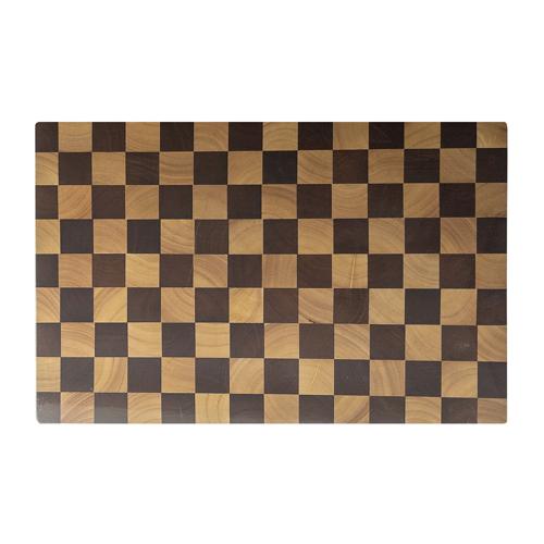 END GRAIN CHECKER BOARD L 457X305X28