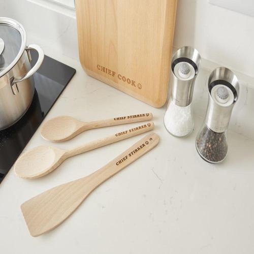 Spoon 300mm In FSC Certified Beech - Ch - T&G