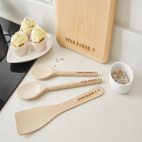 Spoon 300mm In FSC Certified Beech - St - T&G