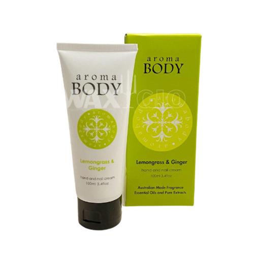 Hand Cream 100ml Tube - Lemongrass & Ginger - Aromabotanicals