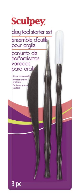 SCULPEY ASCTV01 CLAY TOOL STARTER SET3