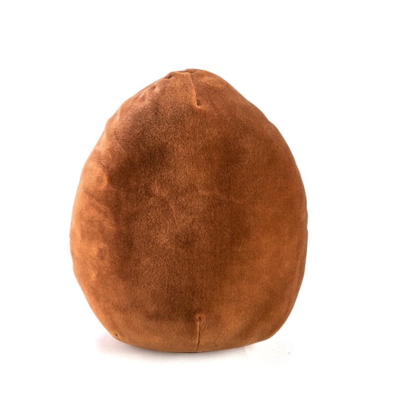 22cm plush sloth cushion in soft velour, perfect for cuddling and home decor, bringing joy to kids and adults alike.