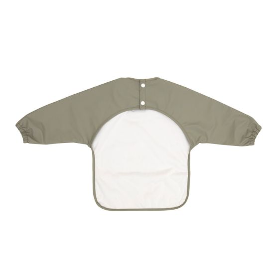 Recycled Long Sleeve Bib - Sage - All4Ella