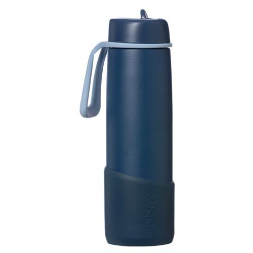 690mL Insulated Bottle Silicone Bumper b.box Midnight
