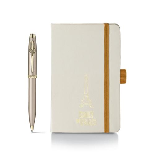 Sheaffer Emily in Paris 100 Ballpoint Pen & Small Notebook Set