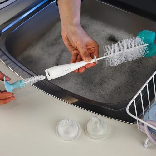 Bottle & Teat Cleaning Brush 2-in-1 b.box Forest