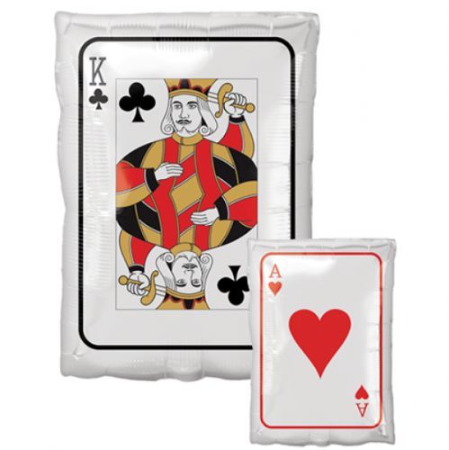 Junior Shape XL Roll the Dice King & Ace Playing Card