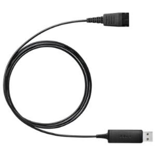 Jabra LINK 230 USB Adapter - Quick Disconnect/USB Audio Cable for Audio Device