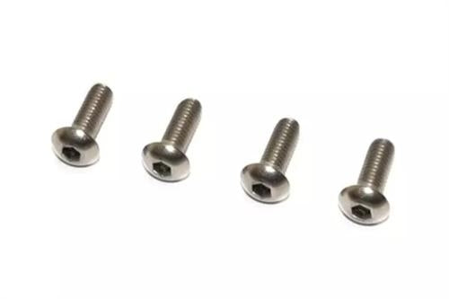 Button Screw Hex/ Titanium/ M4x12/ 4pcs RC Part Kyosho KP 1-S14012HT
