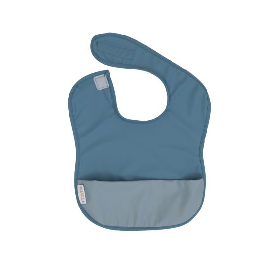 Recycled Pouch Bib - Blue - All4Ella