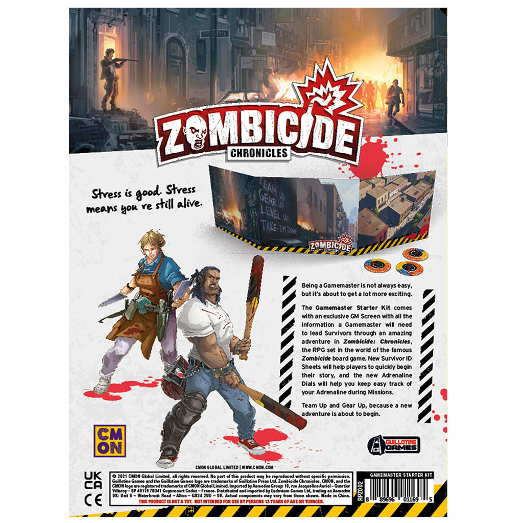 Zombicide: Chronicles RPG - Gamemaster's Starter Kit